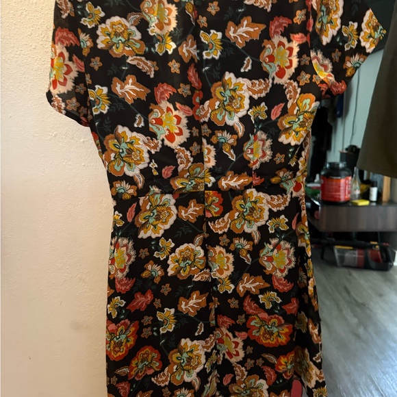 Floral Black Dress - Picture 2 of 3